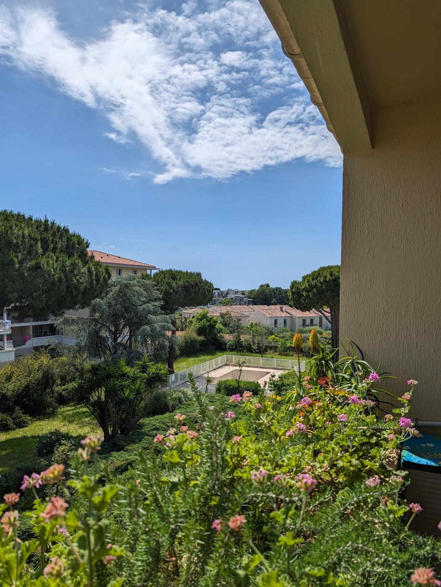 Studio Calme Dernier Etage Antibes Exteriér fotografie